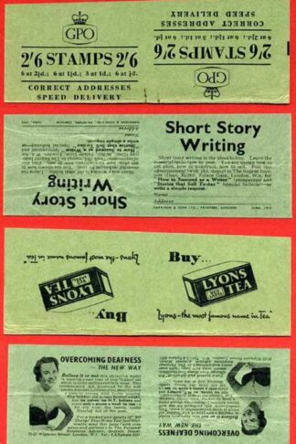 F31 Tete Beche Uncut Front and Back Covers