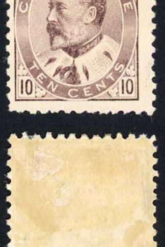 Canada SG183 10c Pale Dull Purple M/M (gum thin) Cat 160 pounds