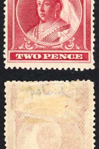 Niger Coast SG53 2d Lake no wmk M/M Cat 35 pounds