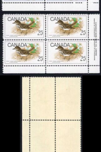 Canada SG638/408 Set of 3 U/M Plate Blocks
