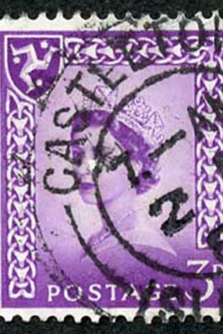 IOM SG2a 3d Deep Lilac on Chalky Paper Fine used cat from 6.50 pounds