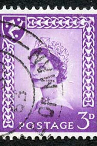 IOM SG2a 3d Deep Lilac on Chalky Paper Fine used cat from 6.50 pounds