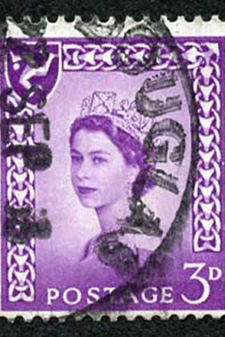 IOM SG2a 3d Deep Lilac on Chalky Paper Fine used cat from 6.50 pounds