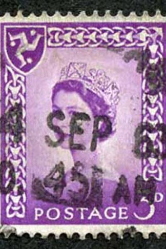 IOM SG2a 3d Deep Lilac on Chalky Paper Fine used cat from 6.50 pounds