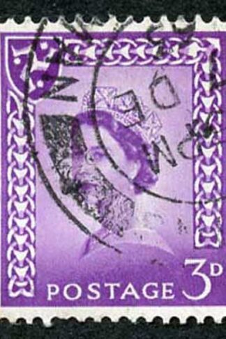 IOM SG2a 3d Deep Lilac on Chalky Paper Fine used cat from 6.50 pounds