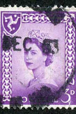 IOM SG2a 3d Deep Lilac on Chalky Paper Fine used cat from 6.50 pounds