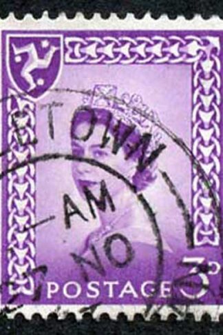 IOM SG2a 3d Deep Lilac on Chalky Paper Fine used cat from 6.50 pounds