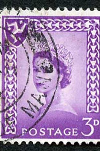 IOM SG2a 3d Deep Lilac on Chalky Paper Fine used cat from 6.50 pounds