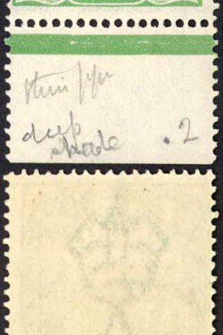 Australia SG20var 1/2d Green wmk 5 Variety Dot by 2 in 1/2d