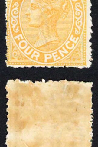 Queensland SG194 4d Orange M/M (light toning on reverse) Cat 27 pounds