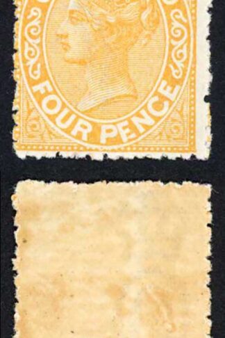 Queensland SG194 4d Orange M/M (light toning on reverse) Cat 27 pounds