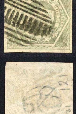 NSW SG94 6d Grey Cat 55 pounds