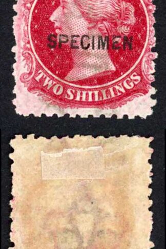 South Australia SG86s 2/- Crimson-carmine opt Specimen M/M Very Fresh