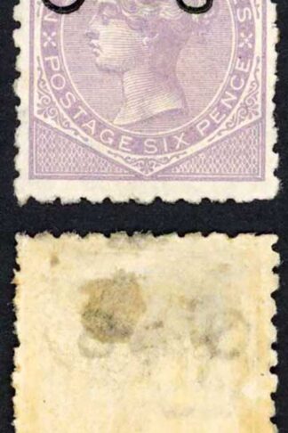 NSW SGO30 6d Pale Lilac Perf 10 (a bit grubby on the back) Cat 22 pounds