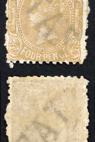 Tasmania SG147b 4d Buff Cat 80 pounds