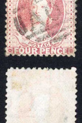 Bahamas SG27 4d dull rose wmk crown CC Cat 60 pounds