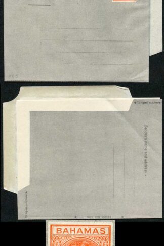 Bahamas KGVI 7d Lettersheet