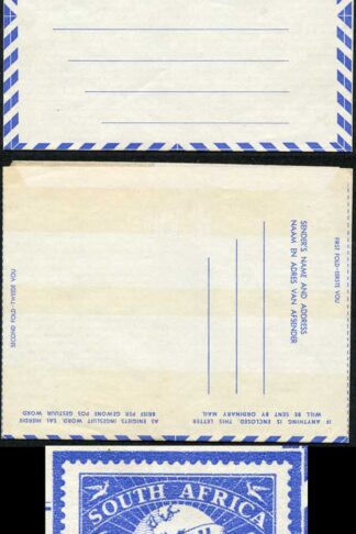 Swaziland Air Lettersheet