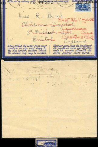 South Africa Uprated Lettersheet
