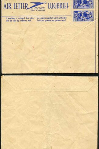 South Africa Lettersheet