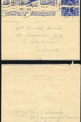 South Africa Lettersheet