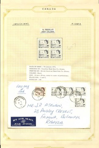 Canada 1968/70 Collection
