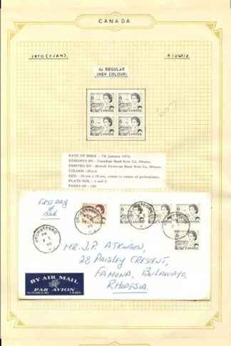 Canada 1968/70 Collection