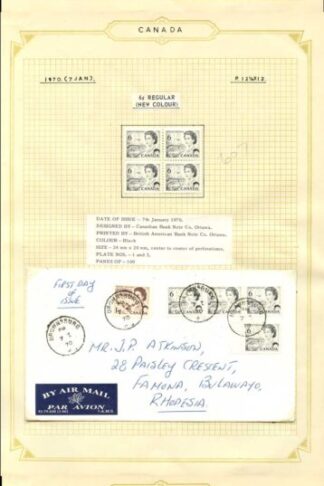 Canada 1968/70 Collection