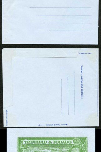 Trinidad and Tobago 5c KGVI Airmail Lettersheet