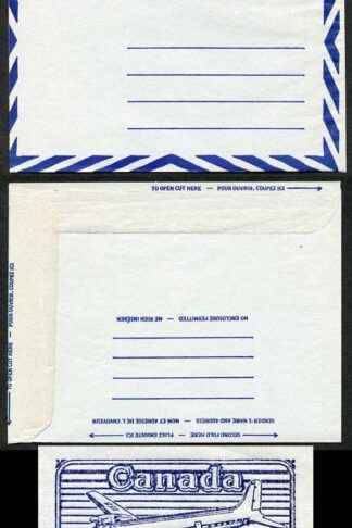 Canada 10c Airmail Lettersheet