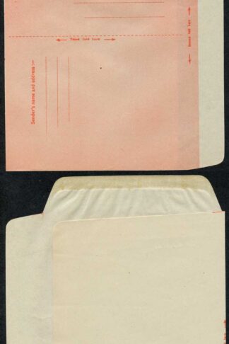India 2a KGVI Airmail Lettersheet