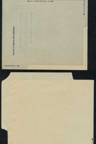 Nigeria KGVI 6d Airmail Lettersheet