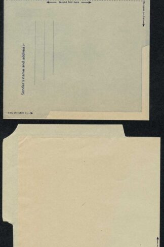 Nigeria KGVI 6d Airmail Lettersheet