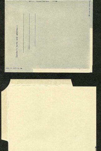 British Guiana KGVI 6c Airmail Lettersheet