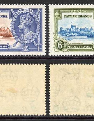 Cayman Is 1935 Silver Jubilee SG108/11 M/M Set
