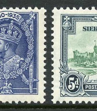 Sierra Leone 1935 Silver Jubilee SG181/4 M/M Set