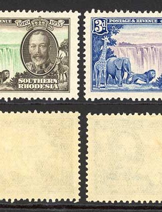 Southern Rhodesia 1935 Silver Jubilee SG88/91 M/M