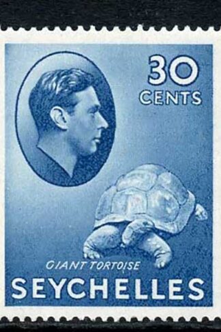 Seychelles SG142a 30c Blue (Chalky) U/M