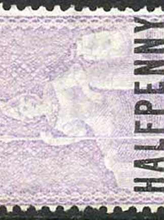 Trinidad and Tobago SG99a 1/2d mauve wmk Crown CC sideways M/M