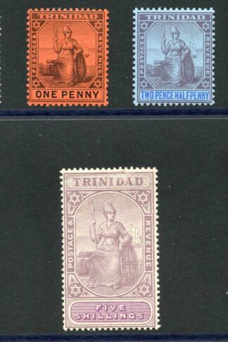 Trinidad SG127/32 (no 4d) Very Fine M/Mint