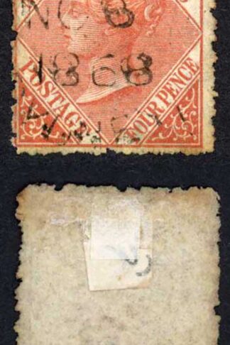 NSW SG204 4d Pale Red-brown wmk 4 Fine used