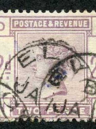 SG189 2d lilac CDS used (light thin) Cat 80 pounds