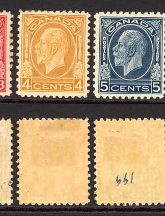 Canada SG319/25 M/M (13c black offset on reverse) cat 170 pounds