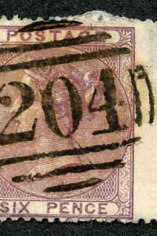 SG68 6d Lilac Cat 120 pounds