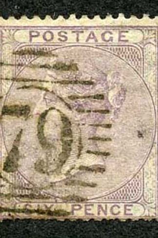SG68 6d Lilac Cat 120 pounds