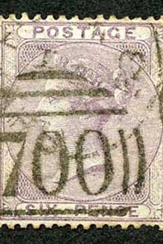 SG68 6d Lilac Cat 120 pounds