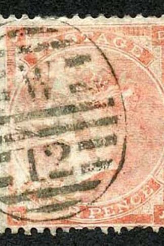 SG80 4d Pale red Plate 3 (no hair Lines) Cat 140 pounds