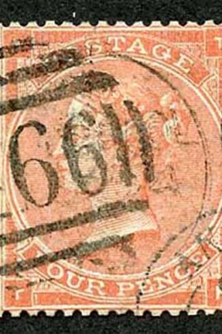 SG80 4d Pale red Plate 3 (no hair Lines) Cat 140 pounds