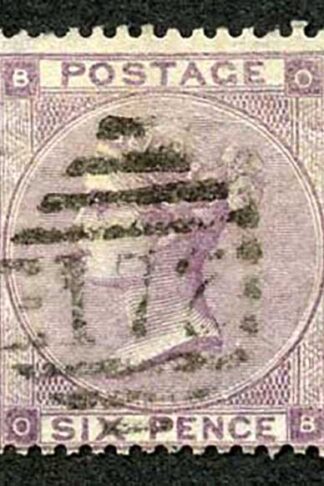 SG84 6d Lilac Plate 3 (no hair Lines) Cat 140 pounds
