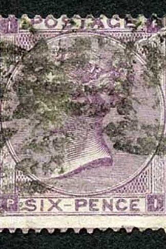 SG85 6d Lilac Plate 4 (hair Lines) Cat 250 pounds